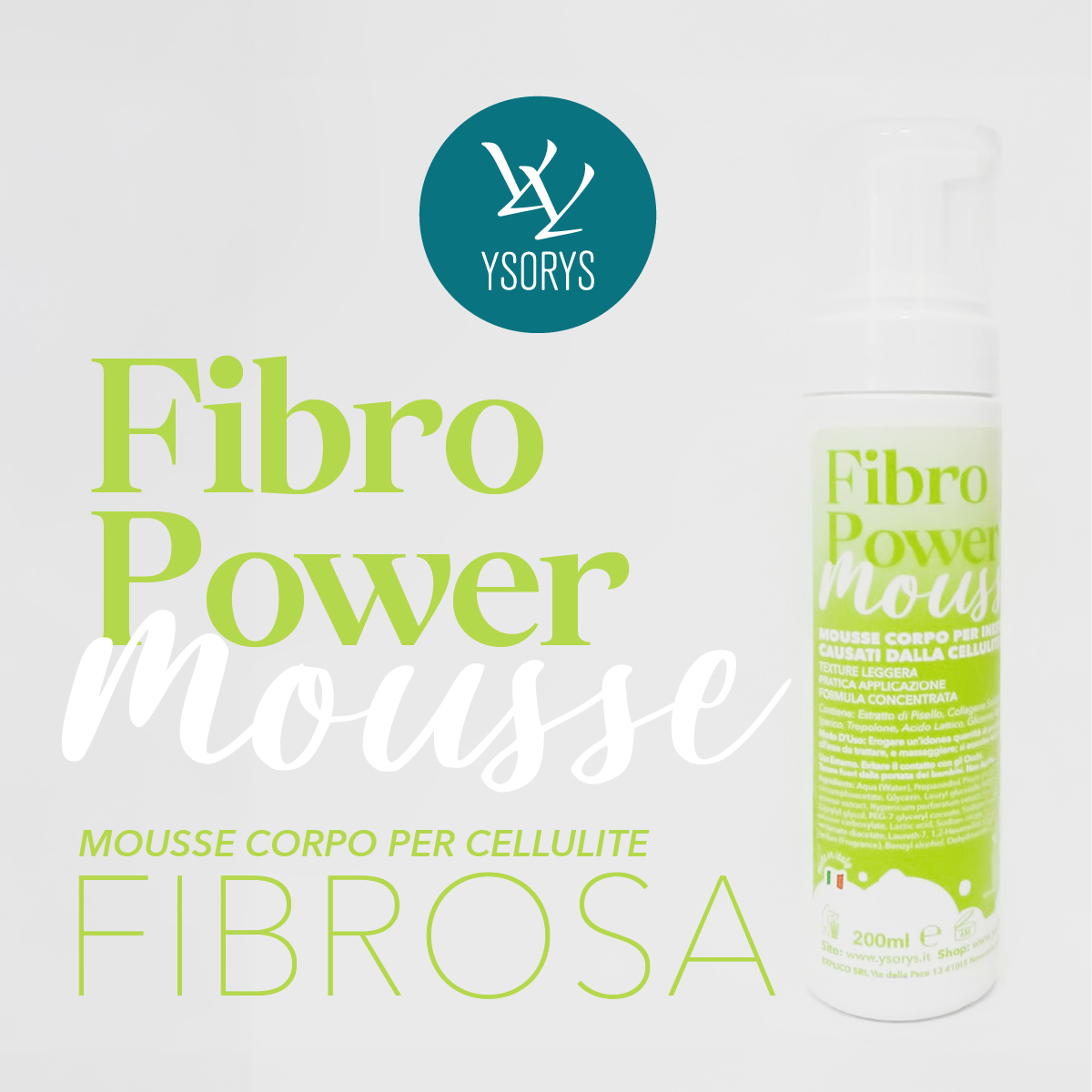 Fibro Power 200 ml (mousse) – YSORYS